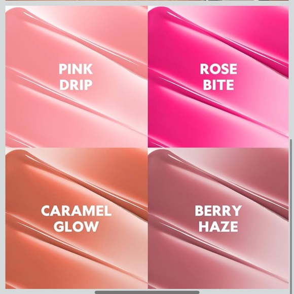 NWT Hydrating Glaze Lip Balm Tinted Lip Balm Smooth Moisturizing Shine Pink Drip - Picture 11 of 11